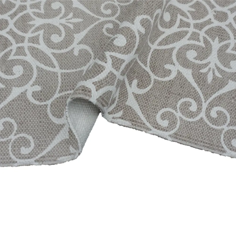 Ковер KREAFORTA Lessa 60x120 см хлопок цвет бежевый STLM-2108559 - Вид №2