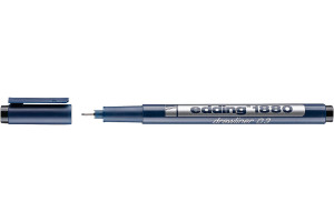 16267262 Ручка для черчения drawliner черный 0,3, E-1880-0.3/1 EDDING
