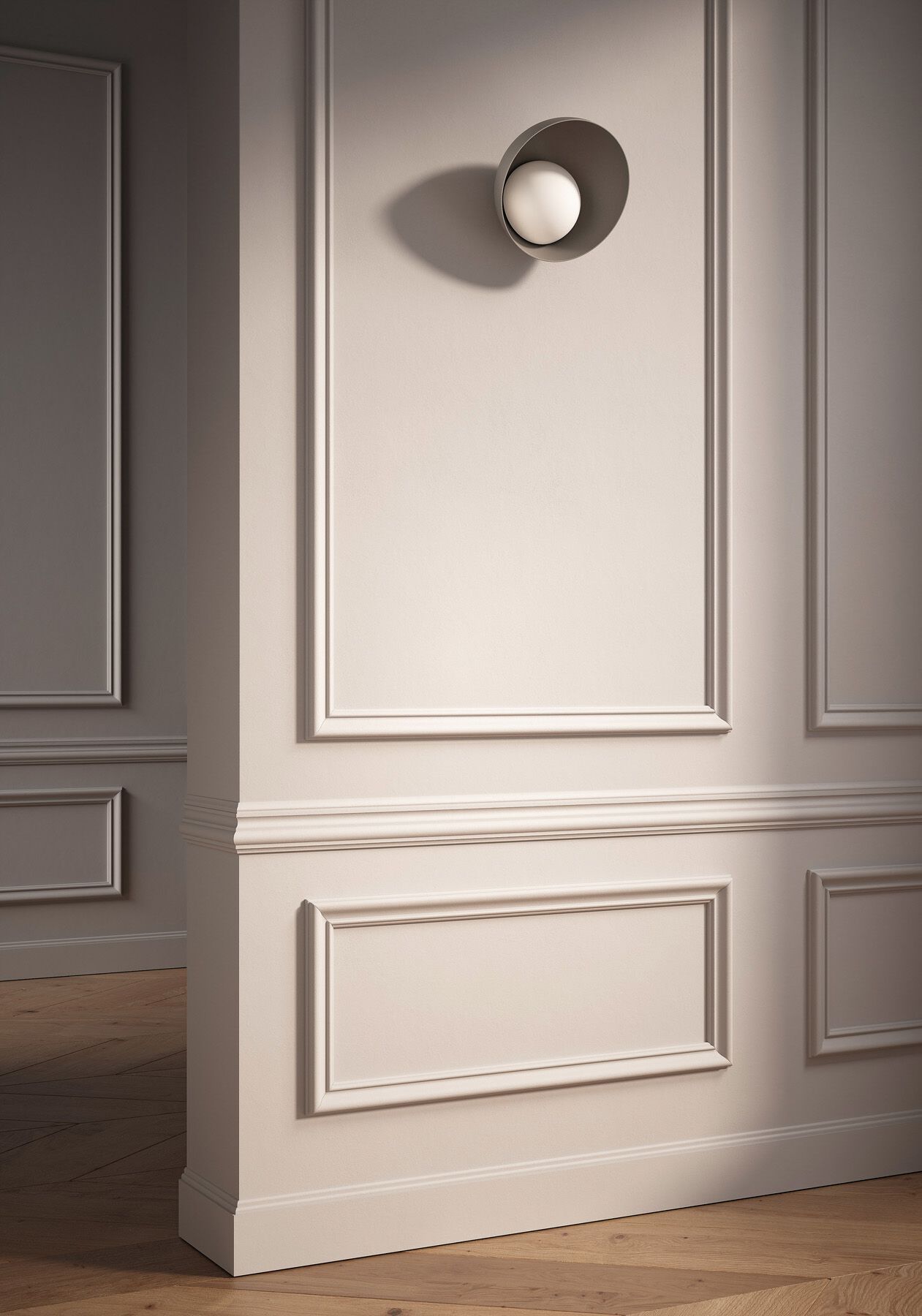 Алюминиевый настенный светильник / потолочный светильник Cini&Nils Flip ARCH-00105319 - Вид №1