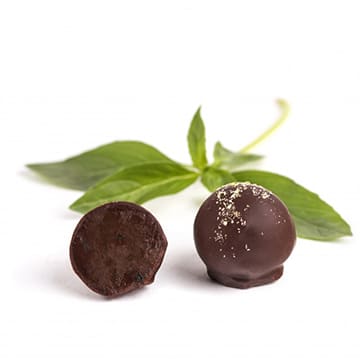 Конфеты Трюфель с базиликом CACAOJET Santreyd 34448 - Вид №1