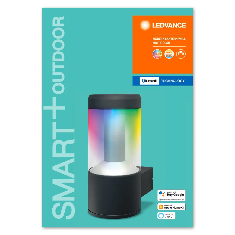 Фасадный светильник Ledvance Bluetooth 12 Вт 650 Лм IP44 RGBW STLM-2167773 - Вид №2