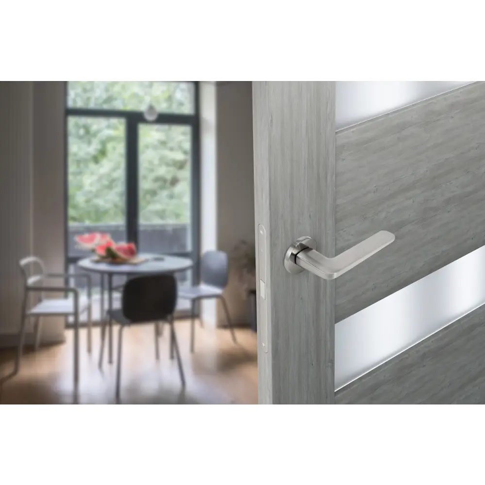 Дверные ручки EDSON EDS-109H-R2 в цвете никель для межкомнатных дверей 85168671 STLM-0059347 - Вид №7