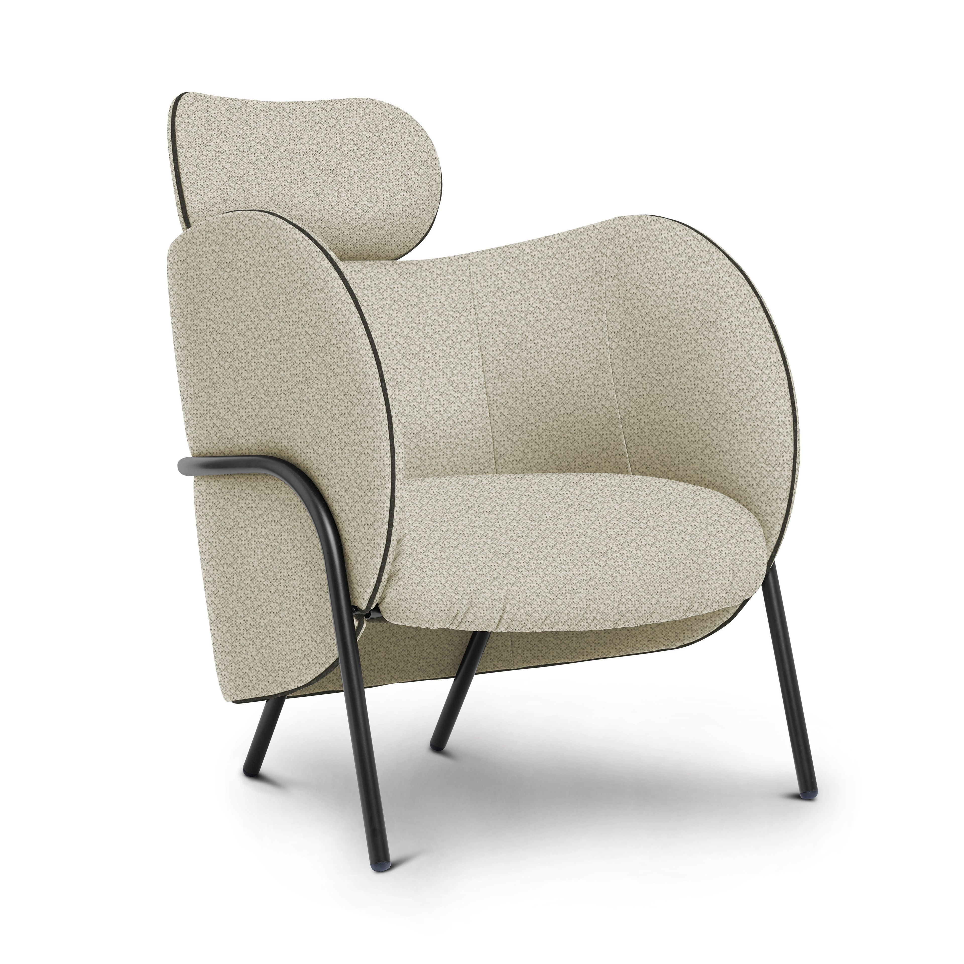 Кресло с подголовником и подлокотниками SP01 Royce ARCH-00092154 - Вид №16