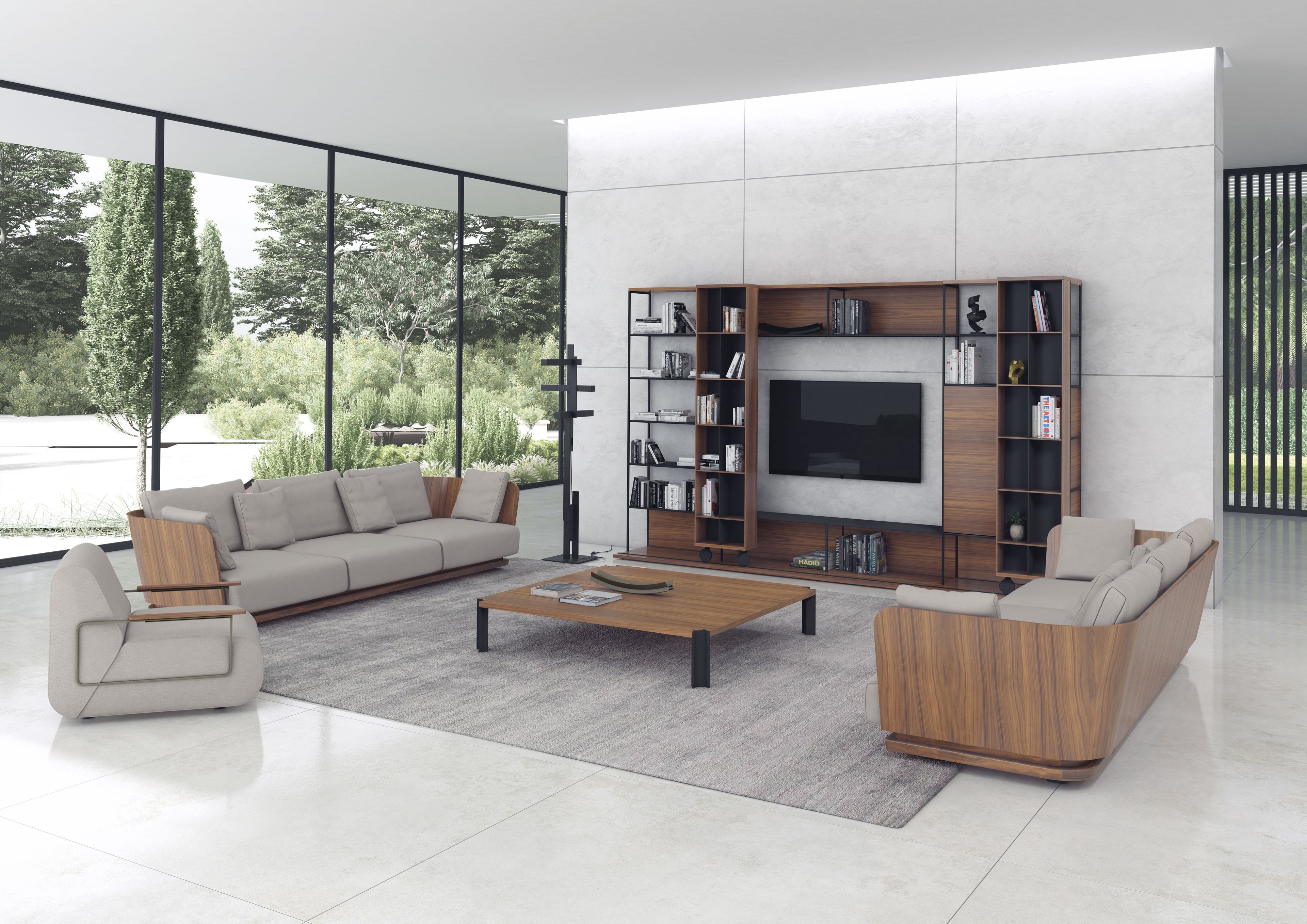 4-местный тканевый диван Punt Amor Cortese ARCH-00063569 - Вид №5