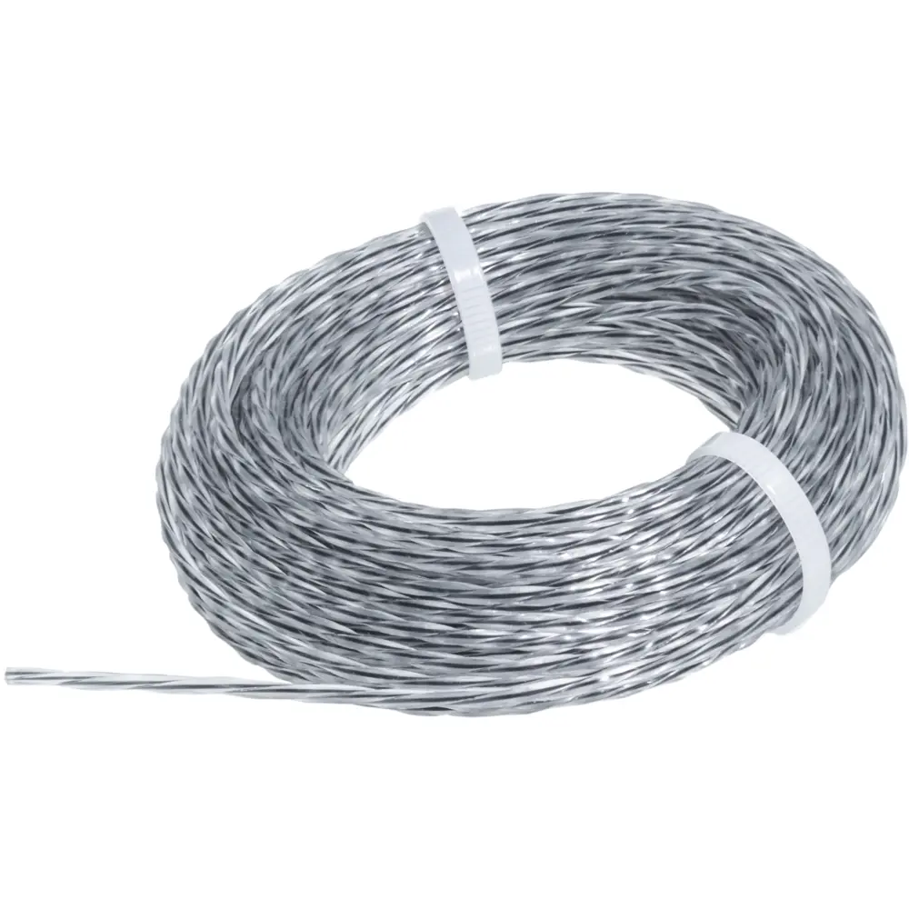 Леска для триммера VERTEXTOOLS квадратная 4 мм, 15 м 89396468 STLM-1564488 - Вид №1