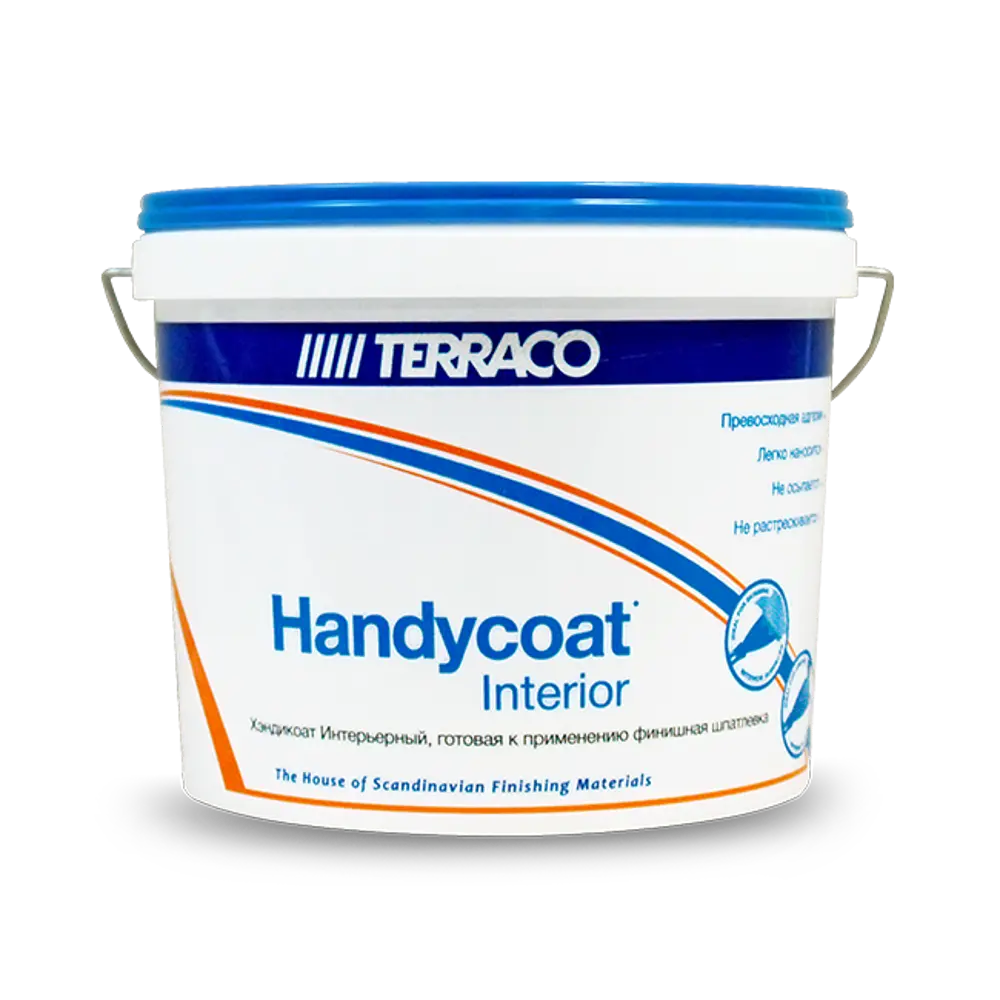 Шпаклёвка акриловая суперфинишная Terraco Handycoat interior 5 кг STLM-2184191