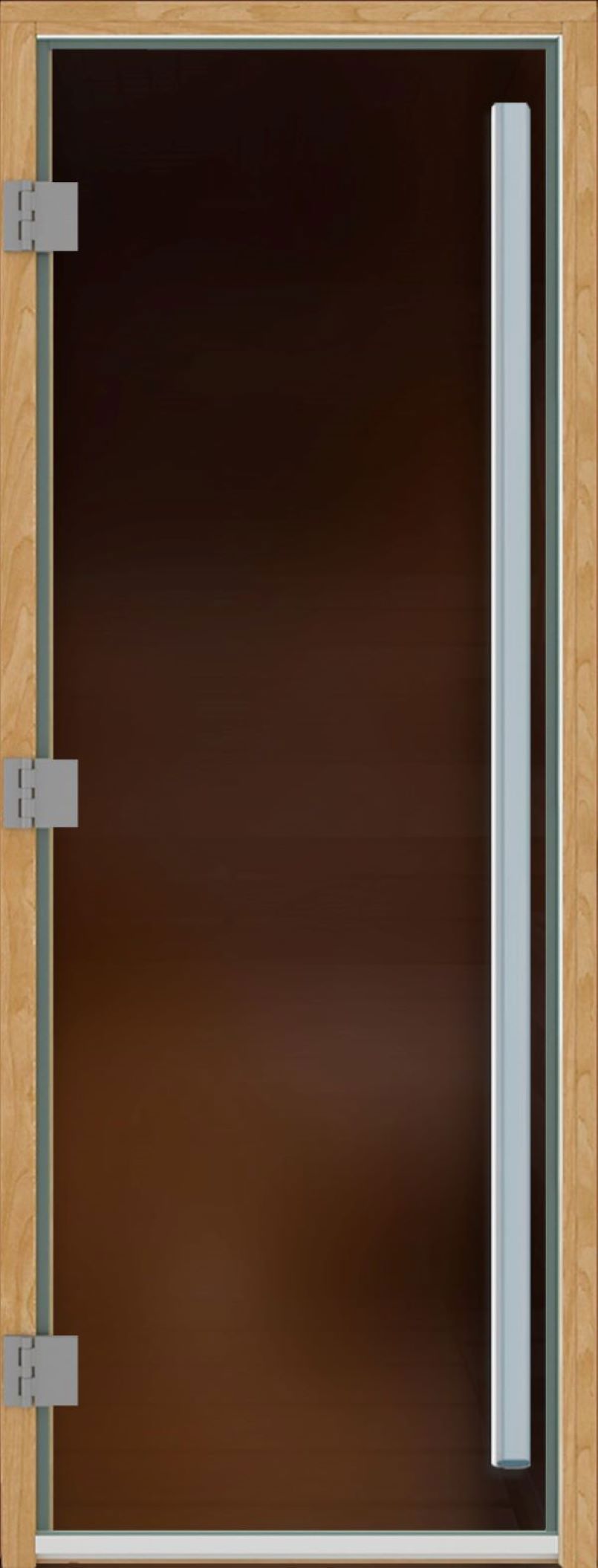 91102507 Дверь для сауны Престиж 190x70см Левый бронза матовая STLM-0485139 DOORWOOD