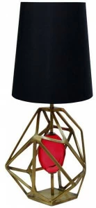 KOKET Настольная лампа отраженного света из латуни