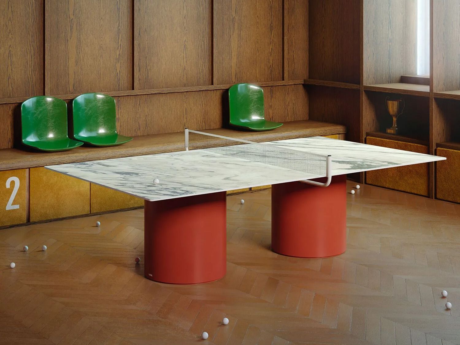 Стол для пинг-понга из керамогранита и Феникса LAVA PRIMO ARCH-00035342 - Вид №1
