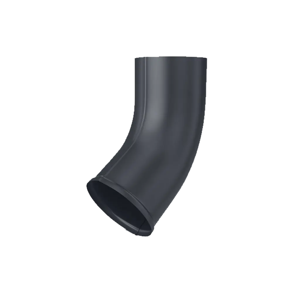 Колено сливное Ø90 мм темно-серое ВЕГА STLM-2172652