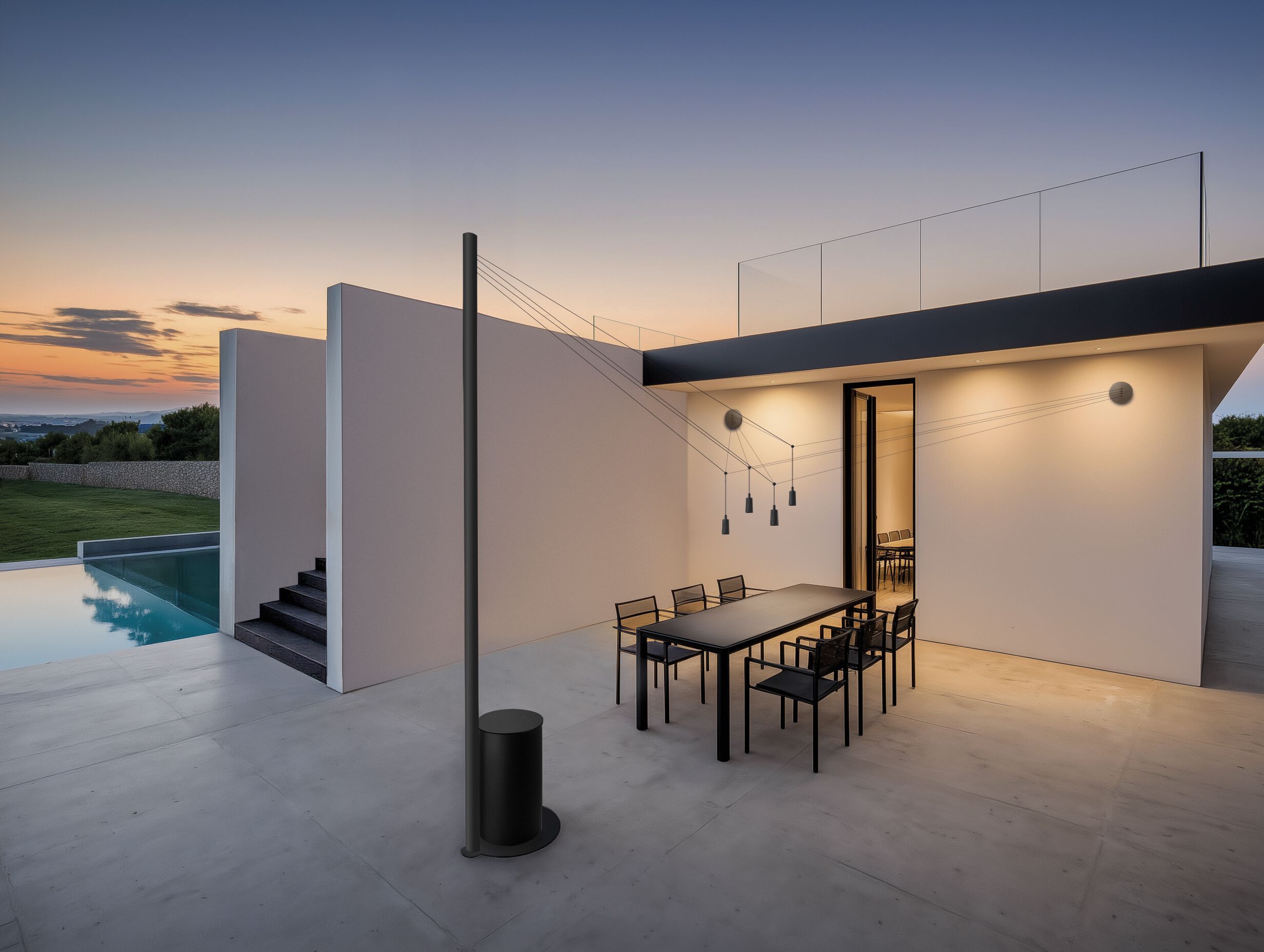 Металлическая наружная подвесная система SIMES Air-Lighting® ARCH-00095324 - Вид №5