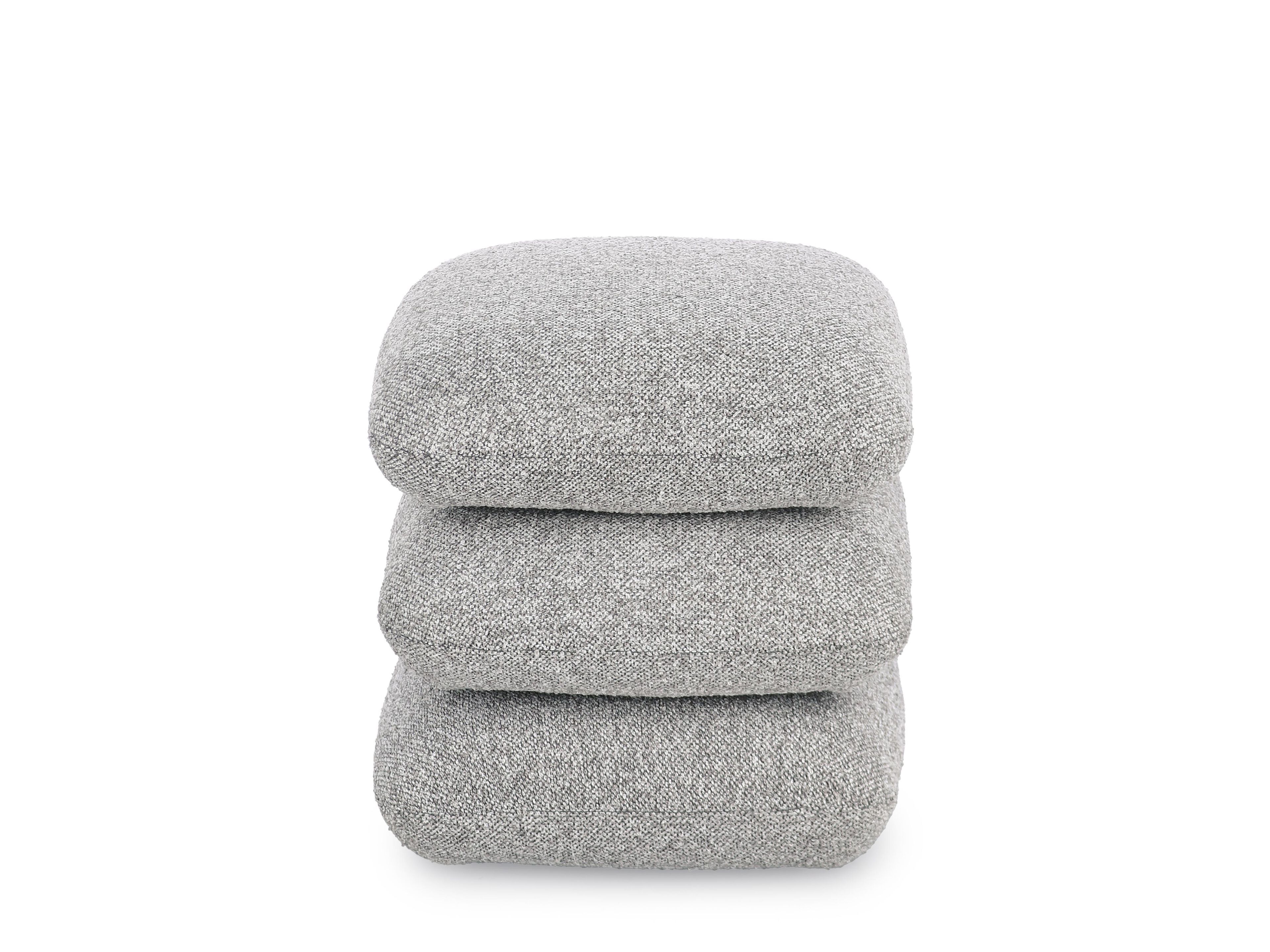 Квадратный пуф из ткани BIZZOTTO Antara ARCH-00085544 - Вид №5