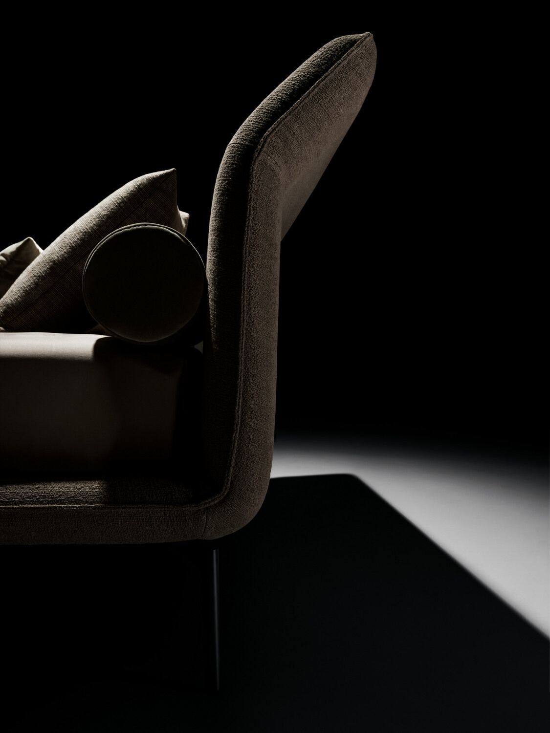 Двуспальная кровать из ткани с мягким изголовьем Twils ELLE ARCH-00136001 - Вид №5