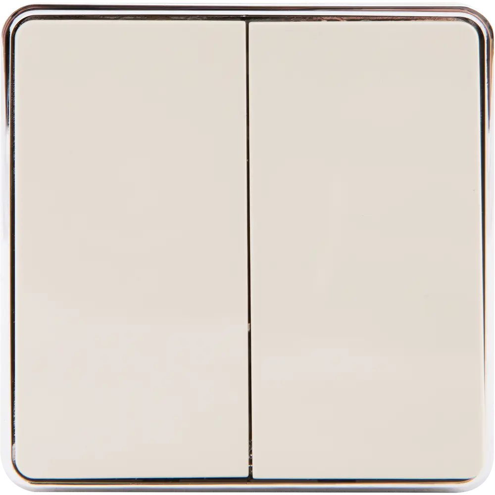 Выключатель накладной WERKEL Gallant двухклавишный, слоновая кость 82036823 STLM-0018140