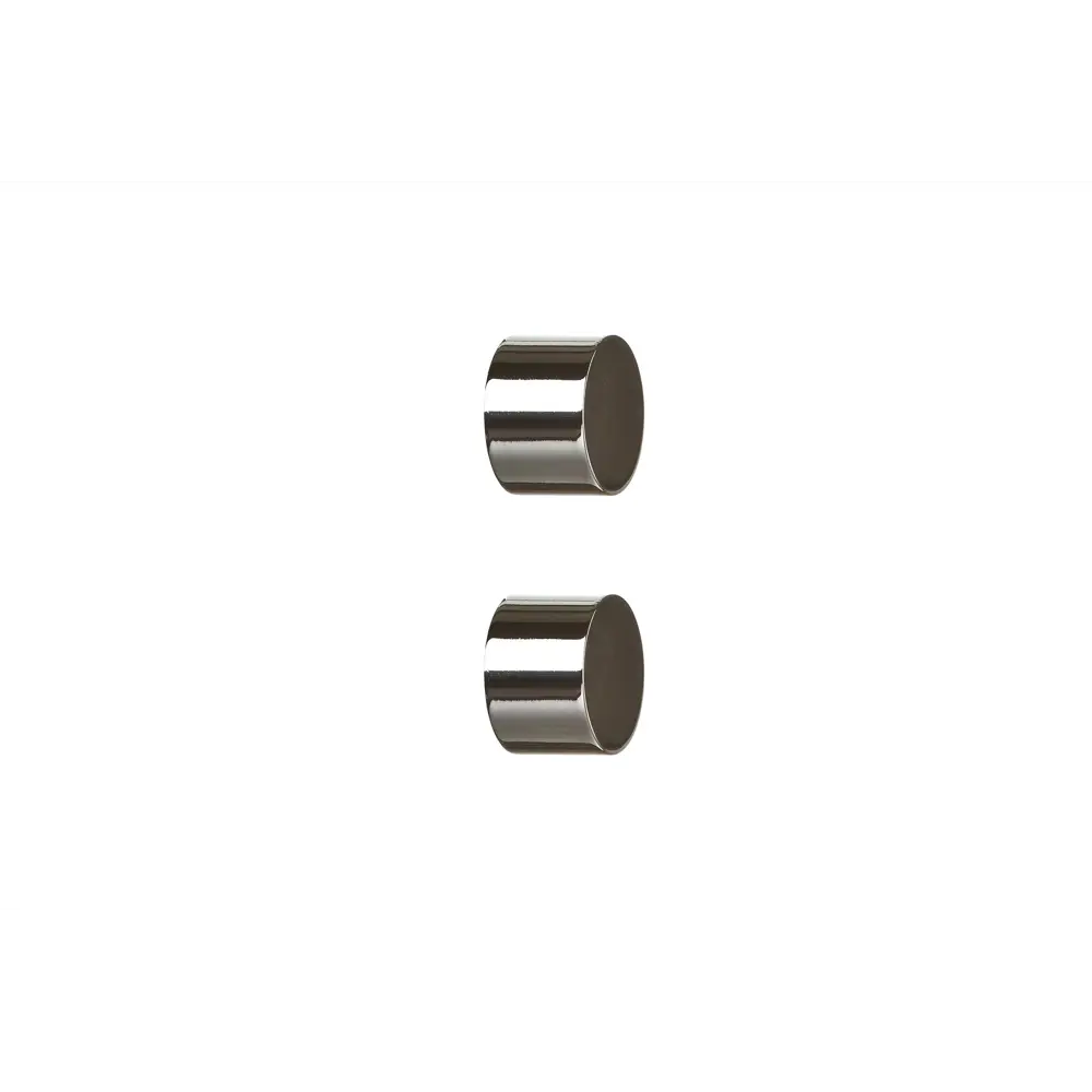 Наконечник-заглушка 2 см цвет хром INSPIRE STLM-2097606