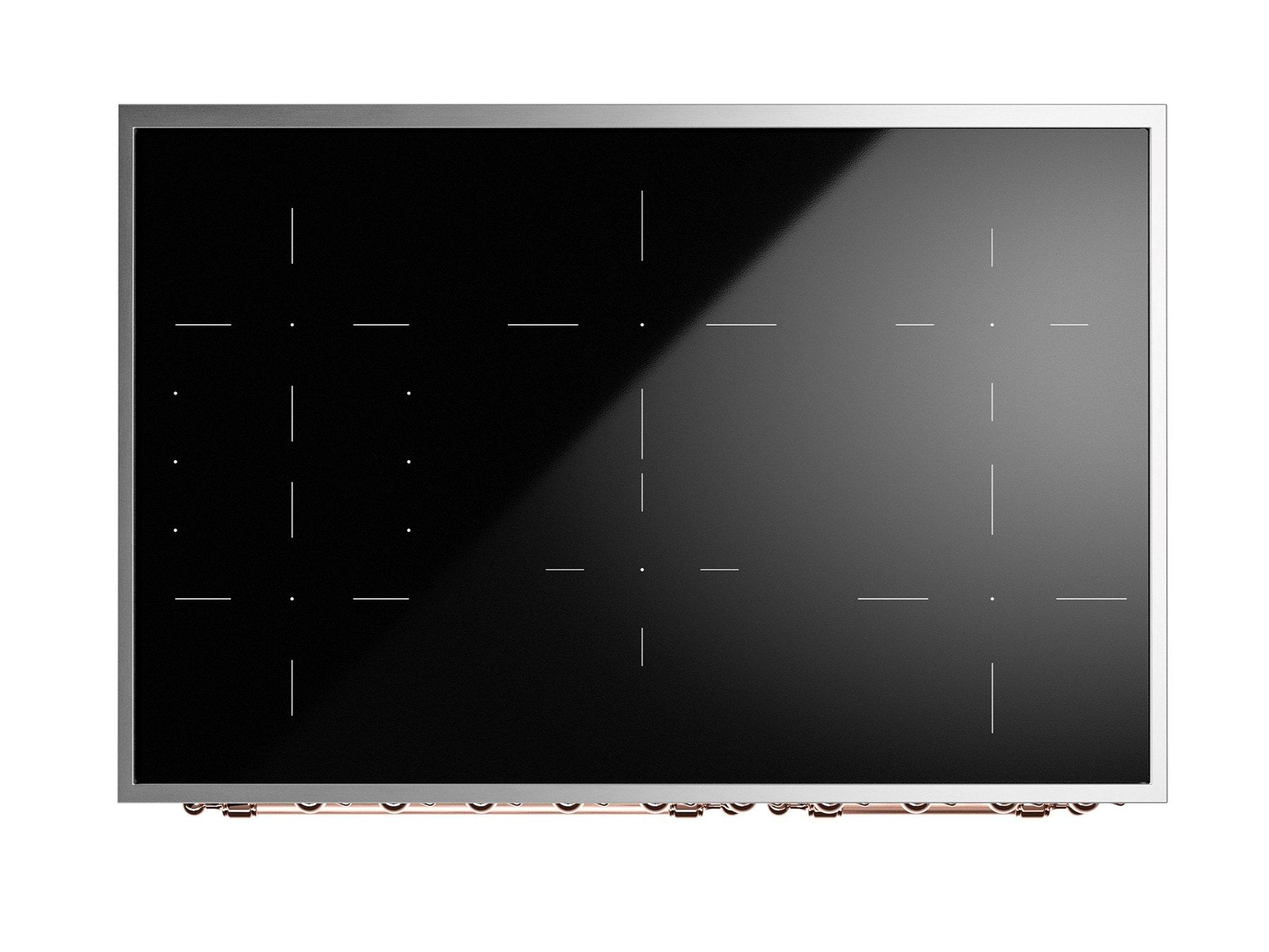 Стальная отдельно стоящая кухня с индукционной плитой Ilve Nostalgie ARCH-00030700 - Вид №1