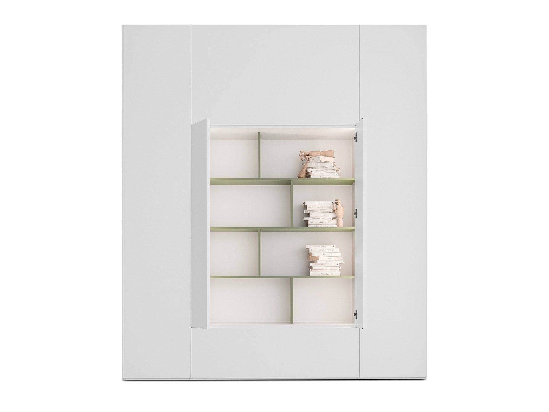 Деревянный секционный книжный шкаф Caccaro Roomy ARCH-00010875