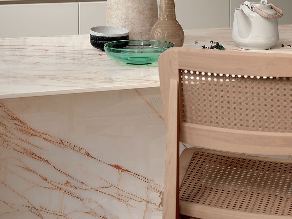 Столешница из керамогранита с мраморным эффектом CERAMICA FONDOVALLE MYTOP ARCH-00015406