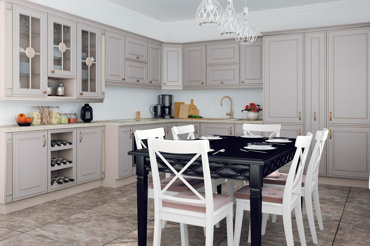 Кухонные гарнитуры  Гарвард SIDAK SIST3516-9403