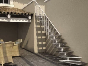 MOBIROLO Открытая лестница из стали для улицы