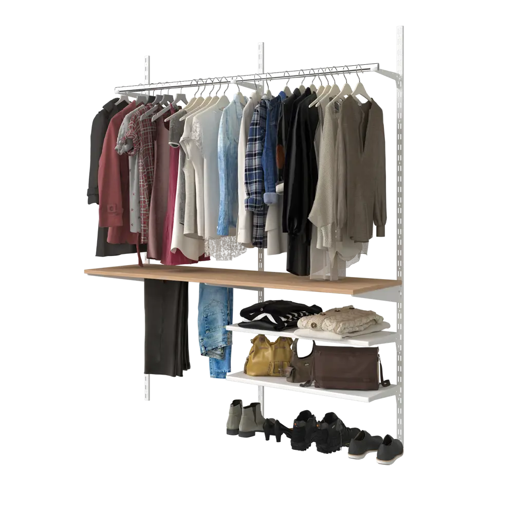 Штанга Spaceo 80 см цвет хром STLM-2094010 - Вид №6