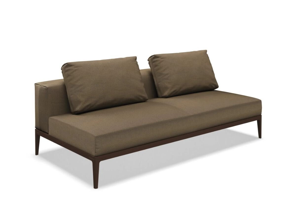 2-местный тканевый модульный садовый диван Gloster сетка ARCH-00041840 - Вид №10