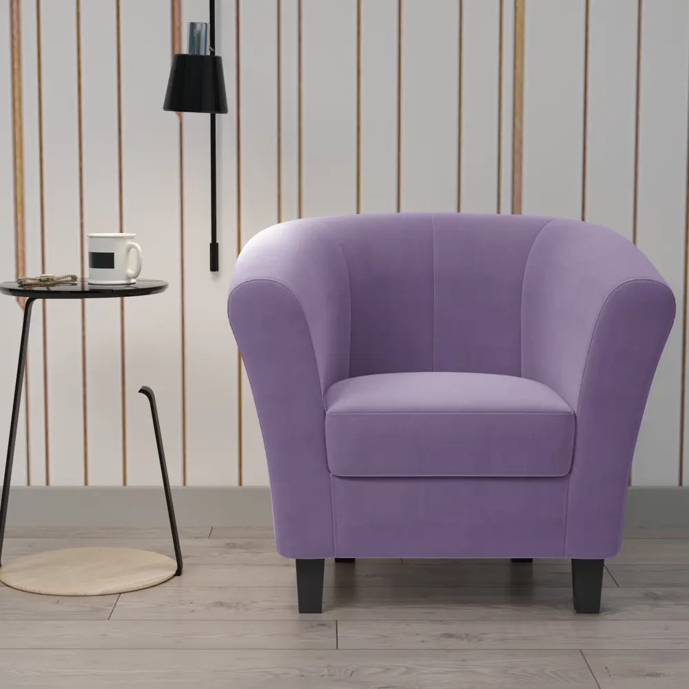 Кресло полиэстер Seasons Марсель CAMARO23 сиреневое 85x73x77 см STLM-2180821 - Вид №4