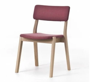 Very Wood Штабелируемый стул из ткани Frame