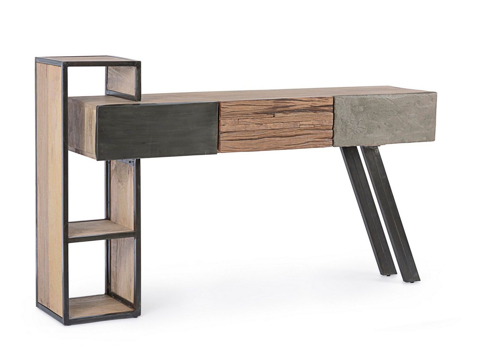 Консоль из манго с полками BIZZOTTO Манчестер ARCH-00024831