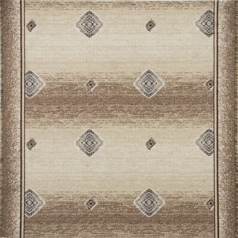 Дорожка ковровая «Баро» 1 м, цвет бежевый ВИТЕБСКИЕ КОВРЫ STLM-2151297