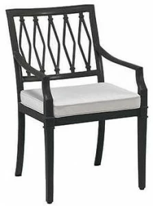 Oxley's Furniture Садовый стул из алюминия с подлокотниками Sienna Siac