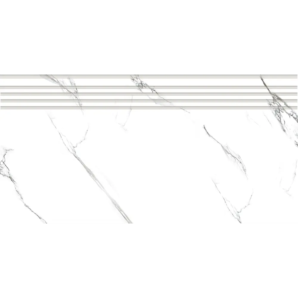 Grasaro Softmarble: Керамогранитная ступень с мраморным эффектом 29.4x60 см 89368019 STLM-0944755