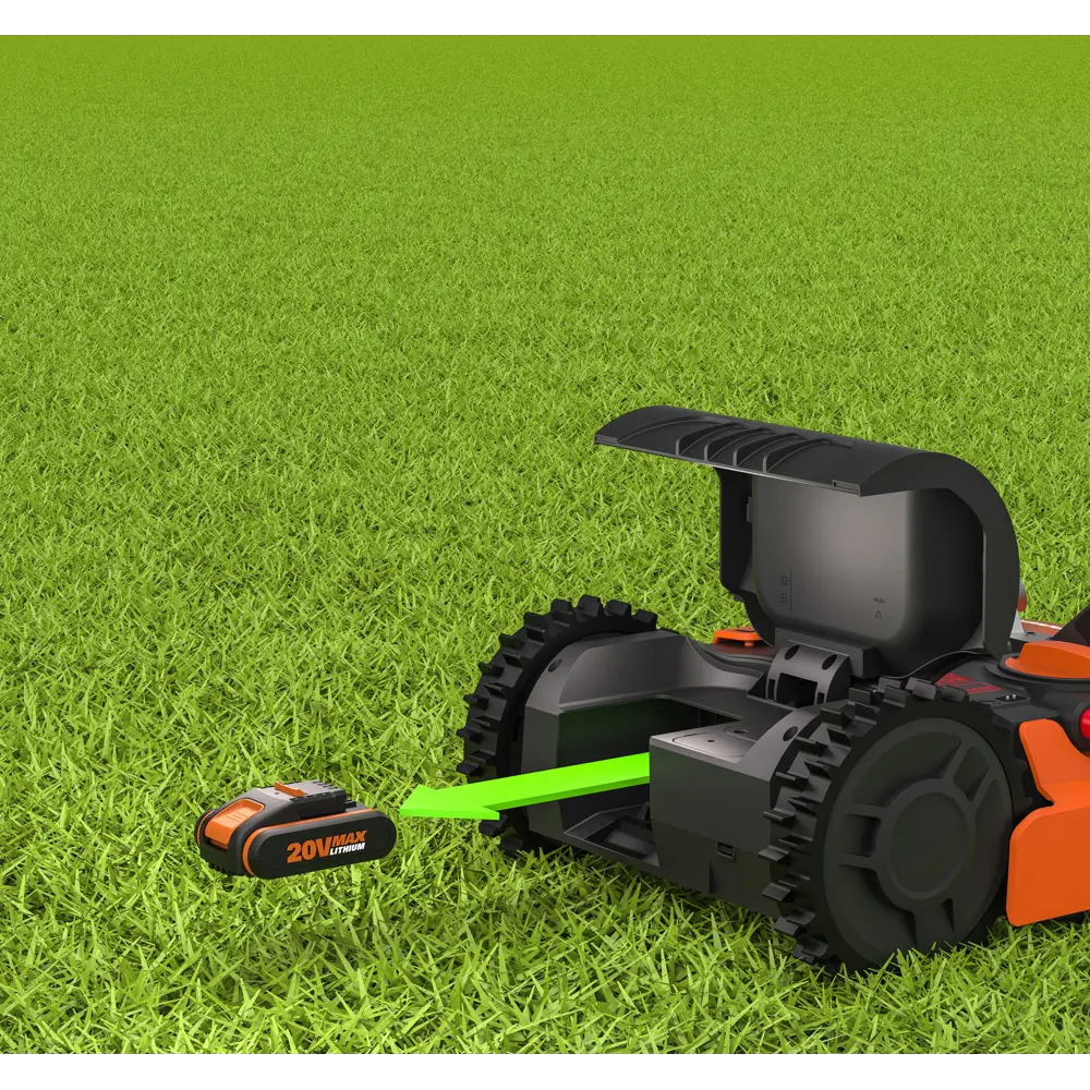 Робот-газонокосилка аккумуляторная Worx Landroid M500 WR141E, 20 В, 18 см STLM-2082469 - Вид №27