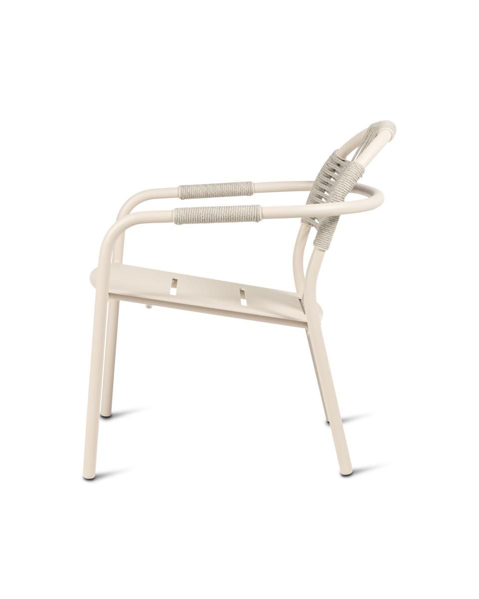 Алюминиевый штабелируемый садовый стул с порошковым покрытием Vincent sheppard Cleo ARCH-00013543 - Вид №8