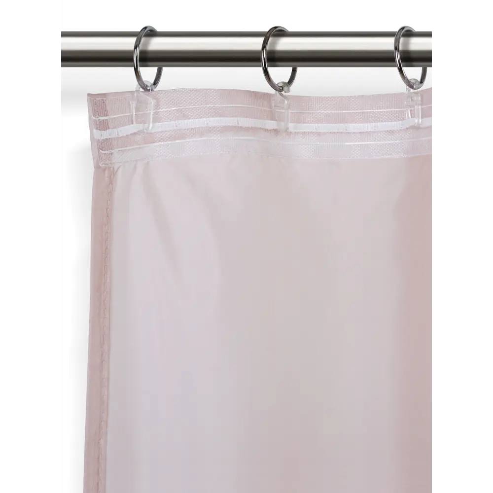 Тюль на ленте Виола 300x310 см цвет пудровый MIAMOZA STLM-2148673 - Вид №3