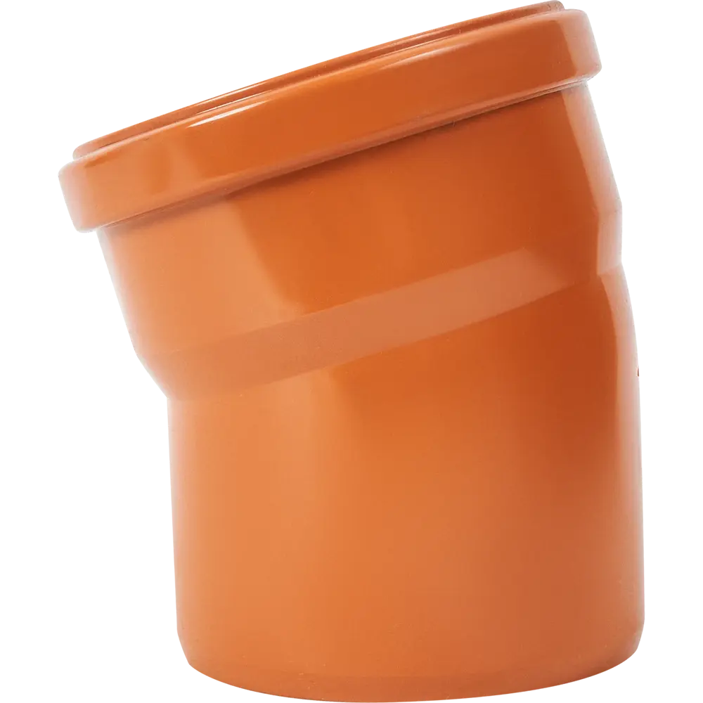 Отвод Хемкор d110 мм 15° пластиковый для наружной канализации STLM-2089381 - Вид №1