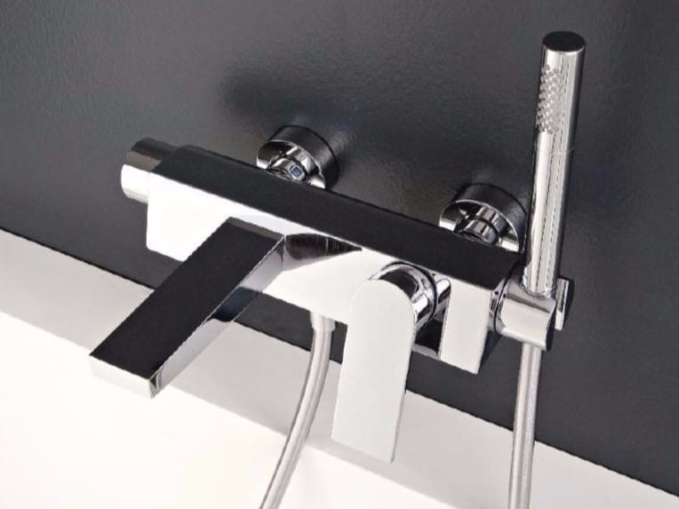 Настенный смеситель для ванны с ручным душем Zazzeri 100 ARCH-00097794