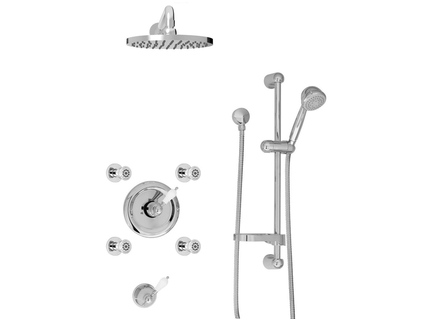 Термостатический набор для душа с душем BARIL PRO-3700-18 ARCH-00073147