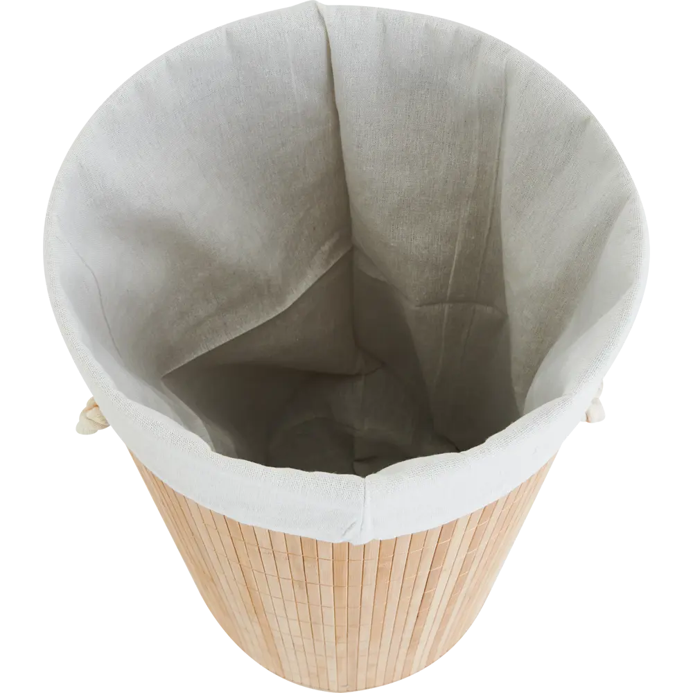Корзина для белья Sensea Bamboo 60 л цвет бамбук STLM-2092991 - Вид №3