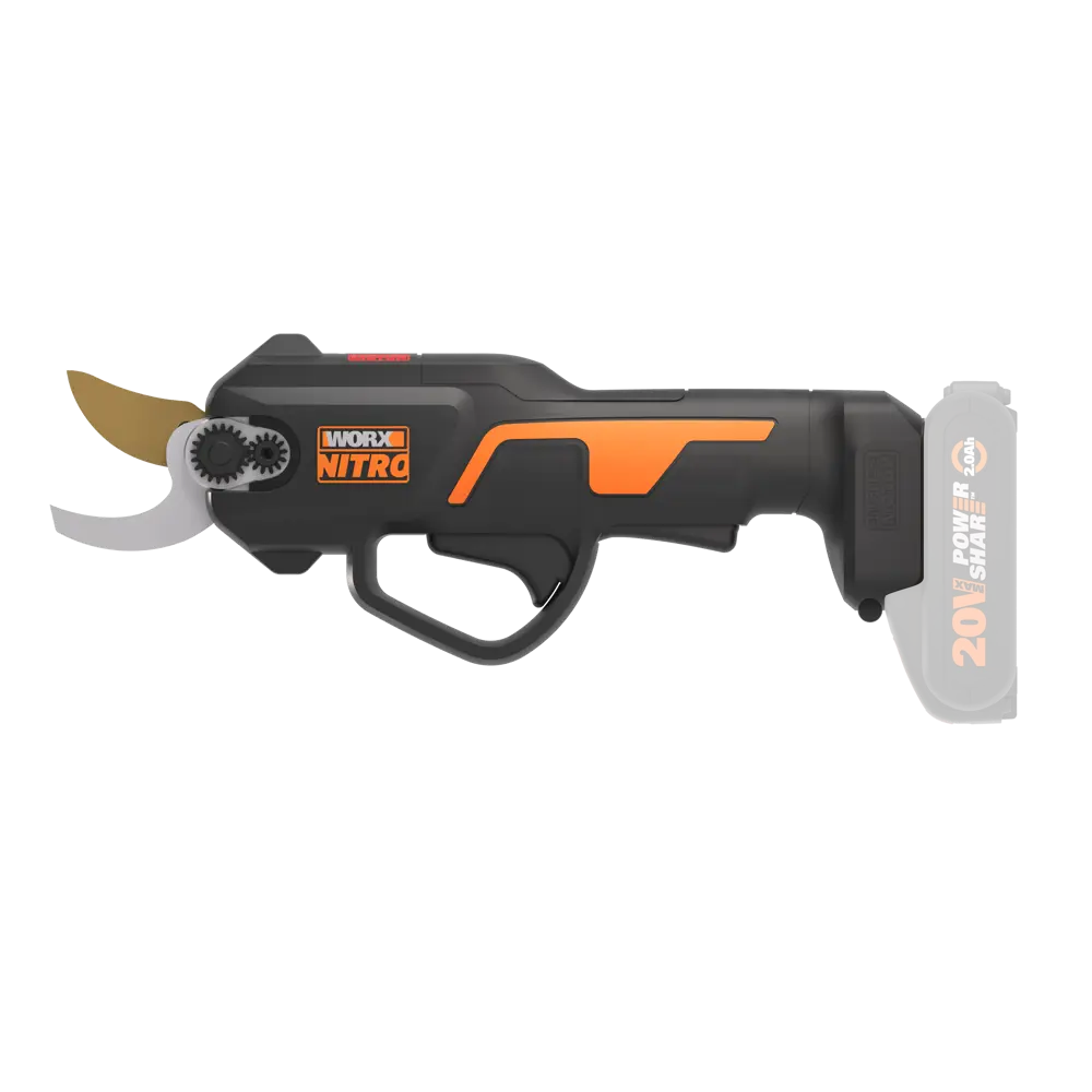 91500321 Секатор аккумуляторный Worx WG330E.9 20 В 25 см АКБ и ЗУ не в комплекте STLM-0962422