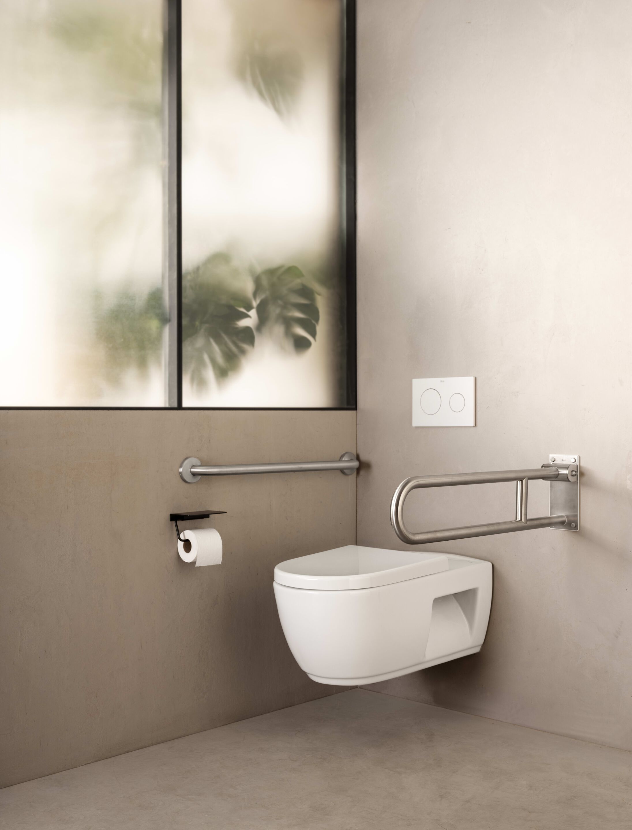 U-образная откидная ручка для ванной комнаты Roca ACCESS ARCH-00149444 - Вид №1