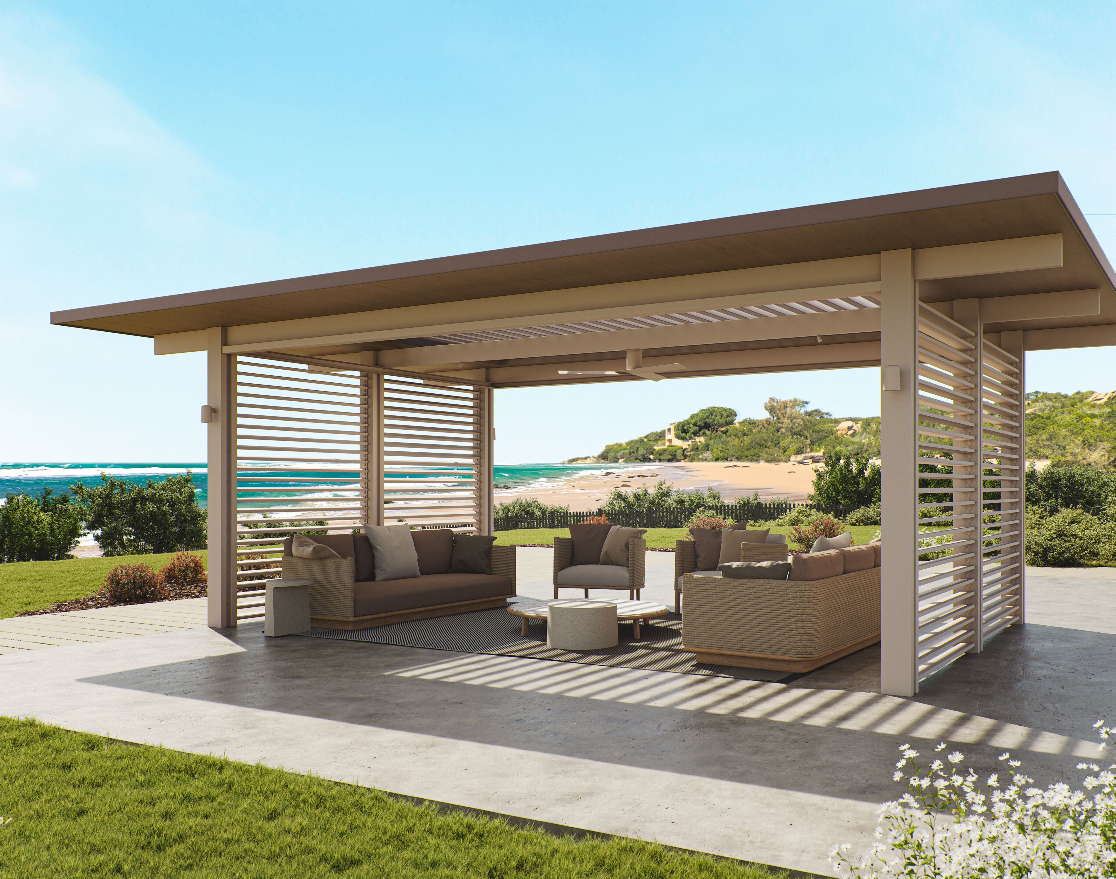 Алюминиевый и стеклянный зимний сад Kettal V PAVILLION ARCH-00117228 - Вид №4