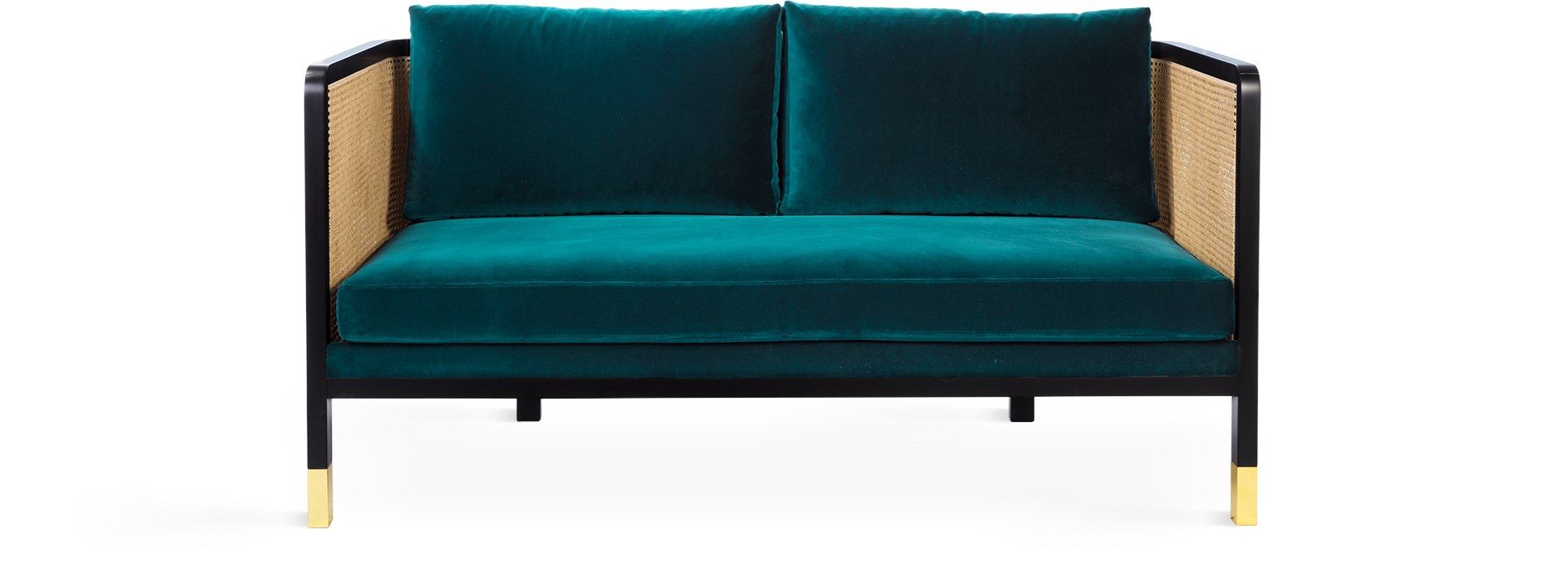 2-местный бархатный съемный диван RED EDITION плетеная ARCH-00107276 - Вид №9