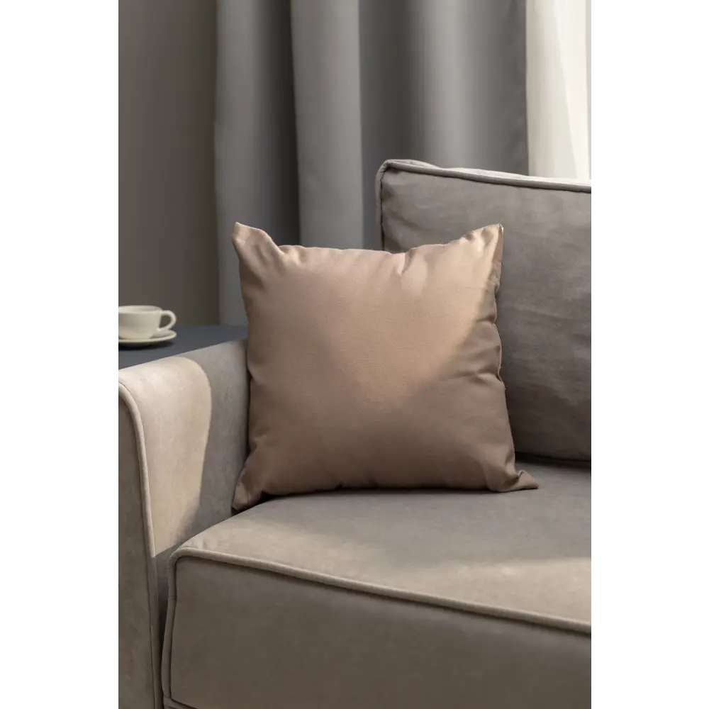 Подушка декоративная Inspire Pharell Fossil 3 40x40 см, цвет серо-коричневый STLM-2126677 - Вид №3