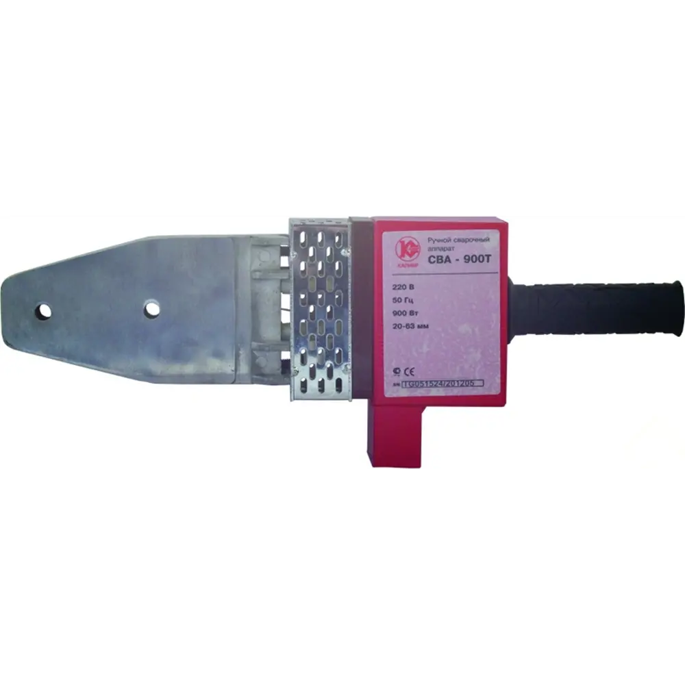 Аппарат сварочный  для пластиковых труб, 0,9кВт, 20-63мм Калибр STLM-2090037