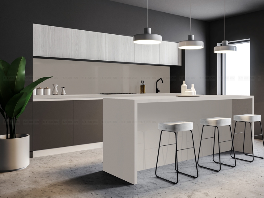 Столешницы для кухни - Кварц итея LIGRON LIST332 2396 - Вид №5