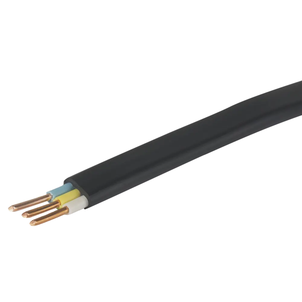 Кабель Ореол ВВГпнг(A) 3x2.5 мм 5 м ГОСТ цвет черный STLM-2169599