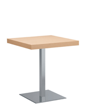 XT 495 Q Каркас стола с нижней крышкой из глянцевой или сатинированной нержавеющей стали, колонна из глянцевой или сатинированной нержавеющей стали. Et al. XT