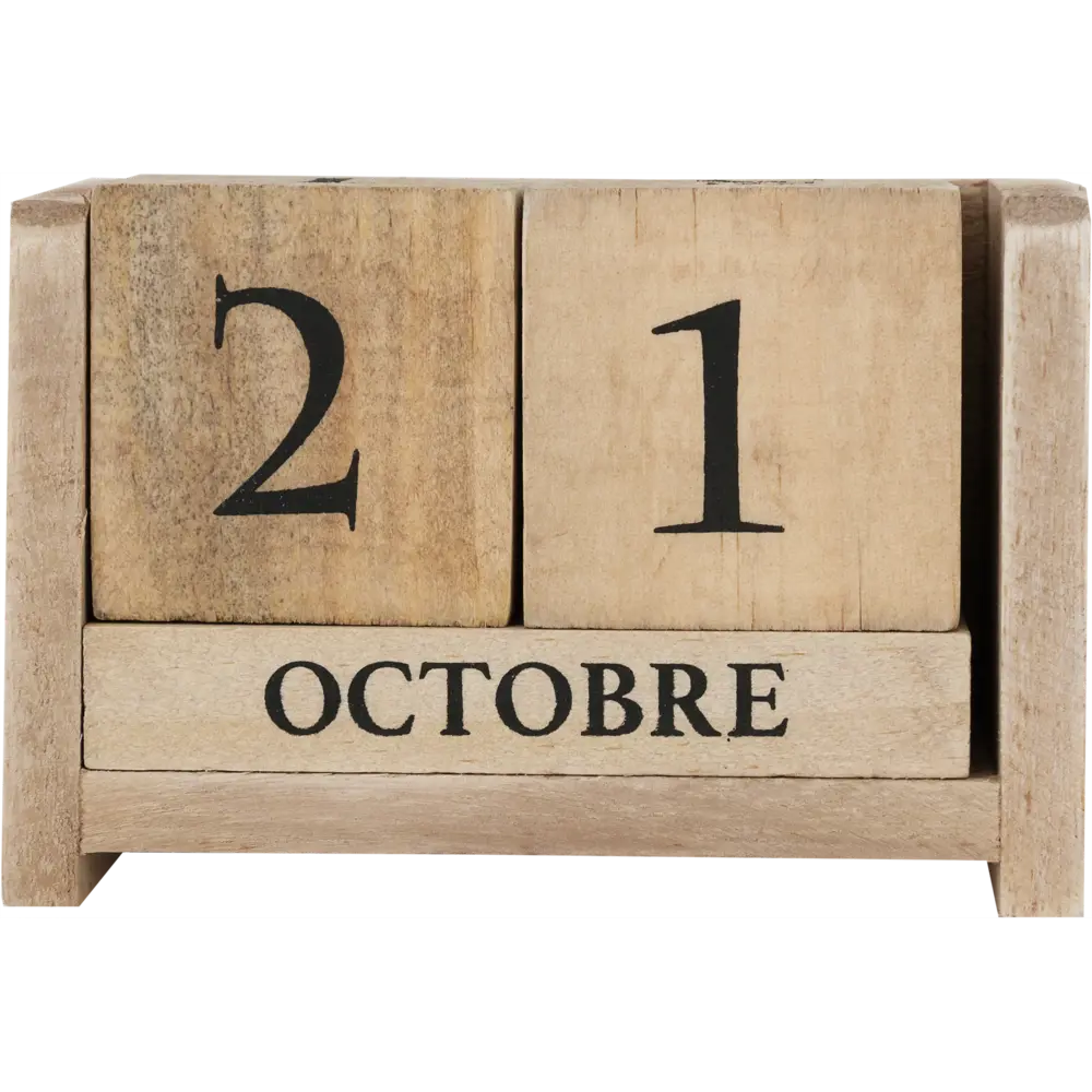 Настольный календарь деревянный Atmosphera 167591 STLM-2013257 - Вид №1