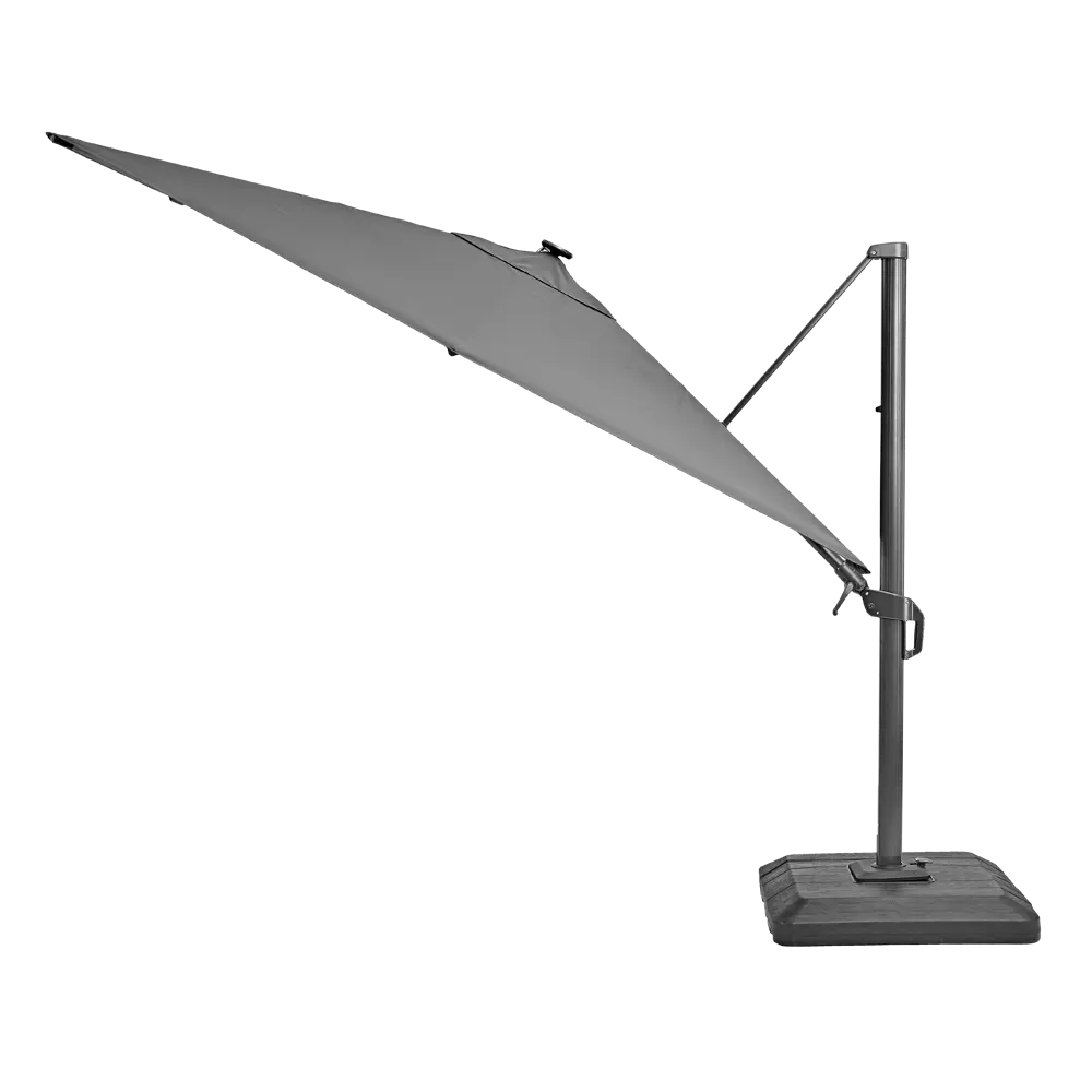 Садовый зонт Naterial 290x258x290 см серый STLM-2068443 - Вид №3